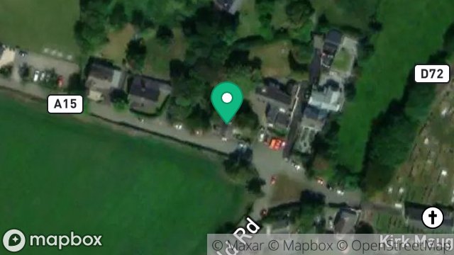 Map showing THE PINK HOUSE, CHURCH ROAD, MAUGHOLD, ISLE OF MAN, IM7 1AS