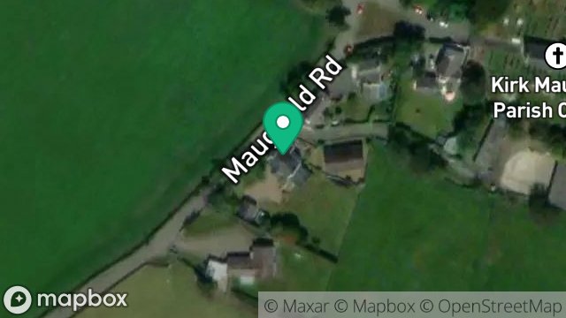Map showing BALDROMMA HOUSE, JALLOO, MAUGHOLD, ISLE OF MAN, IM7 1AT