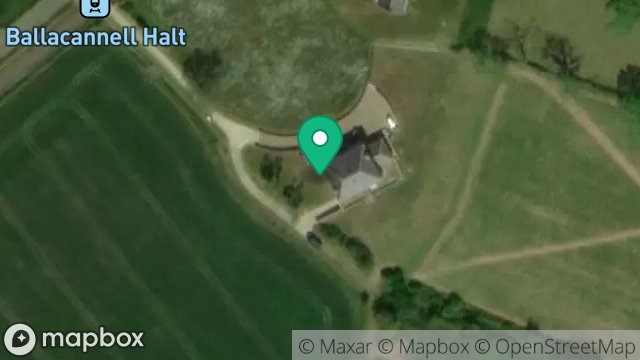 Map showing BALLAFAYLE E CALLOW, LANE FROM HIBERNIA MAUGHOLD ROAD TO BALLAFAYLE E CALLOW, BALLAFAYLE, RAMSEY, ISLE OF MAN, IM7 1ED