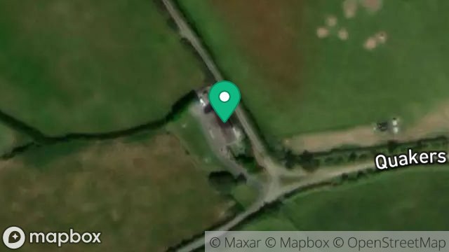 Map showing BALLADAN, QUAKERS ROAD, CORNAA, RAMSEY, ISLE OF MAN, IM7 1EF