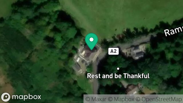 Map showing REST & BE THANKFUL, SLIEU LEWAIGUE, LEWAIGUE, RAMSEY, ISLE OF MAN, IM7 1BH