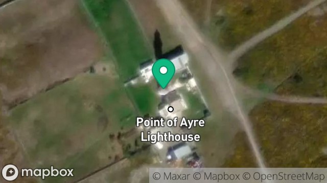 Map showing POINT OF AYRE LIGHTHOUSE, CRANSTAL, BRIDE, ISLE OF MAN, IM7 4BS