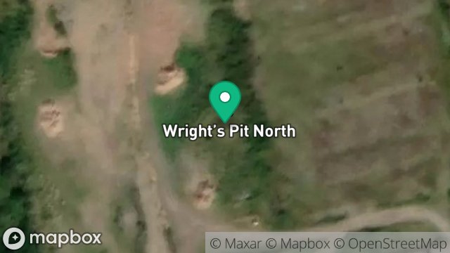Map showing WRIGHTS PIT NORTH LANDFILL OFF, CRANSTAL ROAD, BRIDE, ISLE OF MAN, IM7 4BS