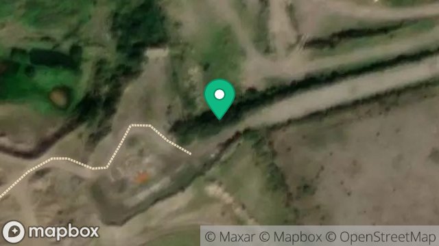 Map showing BALLAKINNAG SAND PIT, BALLAKINNAG ROAD, SMEALE, RAMSEY, ISLE OF MAN, IM7 4BS