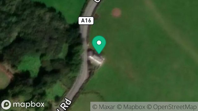 Map showing CRANSTAL COTTAGE, CRANSTAL, BRIDE, ISLE OF MAN, IM7 4BP