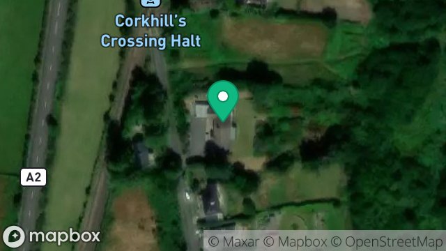Map showing FIELDHAVEN, GLEN MONA LOOP ROAD, GLEN MONA, RAMSEY, ISLE OF MAN, IM7 1HG