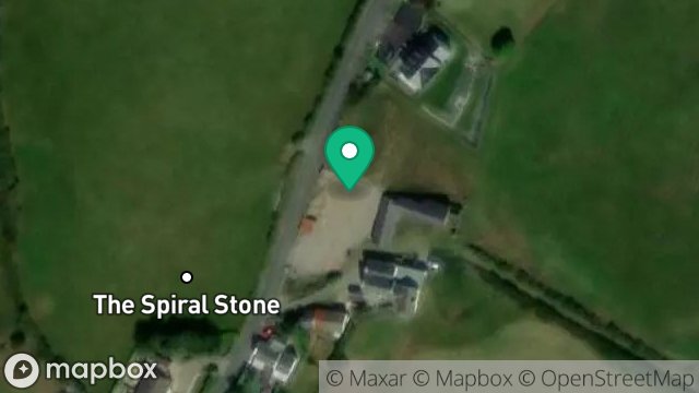 Map showing LAND NORTH WEST OF, BALLARAGH OLD FARMHOUSE, 107 BALLARAGH TO BULGHAM, BALLARAGH, LAXEY, ISLE OF MAN, IM4 7PN