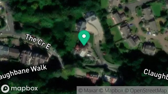 Map showing MAUGHOLD LODGE, CLAUGHBANE WALK, RAMSEY, ISLE OF MAN, IM8 2JP