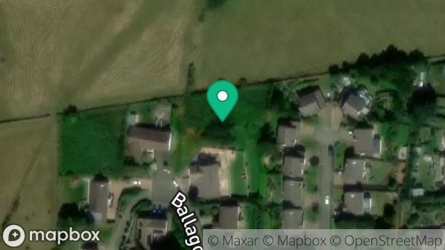 Map showing PLOT ADJ TO INSTOW & DREEYMLANG, BALLAGORRY DRIVE, GLEN MONA, RAMSEY, ISLE OF MAN, IM7 1HE