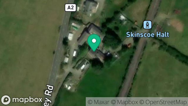 Map showing SKINSCOE FARM, RAMSEY ROAD, LAXEY, ISLE OF MAN, IM4 7PP