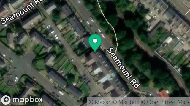 Map showing GRANVILLE, BROOKHILL ROAD, RAMSEY, ISLE OF MAN, IM8 2HX