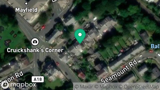 Map showing 5, SUMMERLAND, RAMSEY, ISLE OF MAN, IM8 2EF