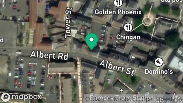 Map showing 11, ALBERT STREET, RAMSEY, ISLE OF MAN, IM8 1JF