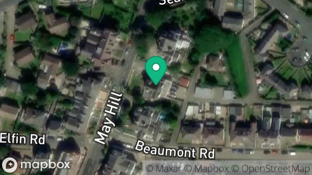 Map showing BALI HAI, MAY HILL, RAMSEY, ISLE OF MAN, IM8 2HG