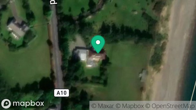 Map showing GRAND VIEW, DOGMILLS, RAMSEY, ISLE OF MAN, IM7 4AD