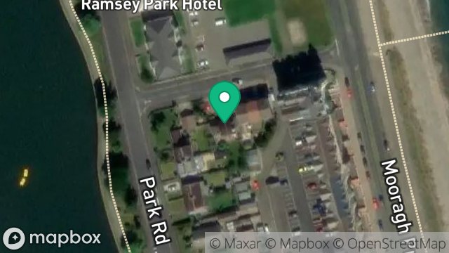 Map showing 1, PREMIER ROAD, RAMSEY, ISLE OF MAN, IM8 3AS