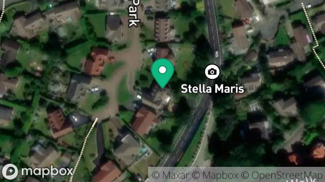 Map showing 33, BARRULE PARK, RAMSEY, ISLE OF MAN, IM8 2BT