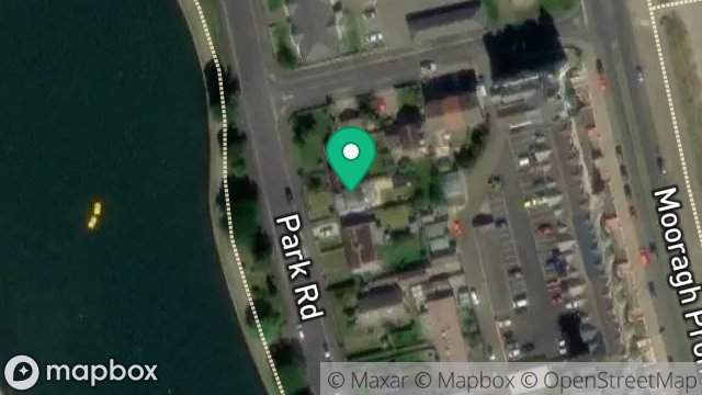 Map showing 11, PARK ROAD, RAMSEY, ISLE OF MAN, IM8 3AR