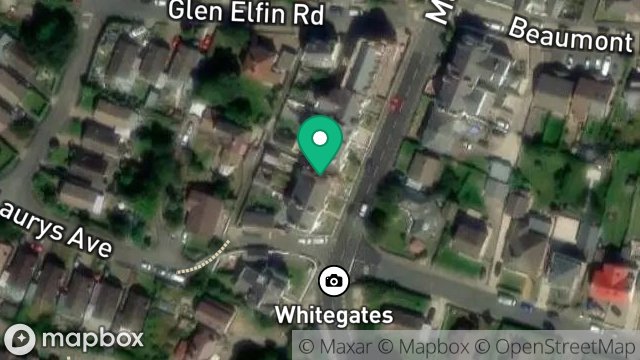 Map showing NORWOOD, MAY HILL, RAMSEY, ISLE OF MAN, IM8 2HJ