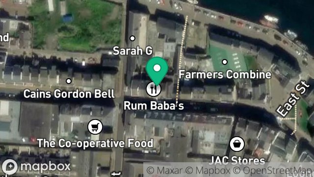 Map showing 66, PARLIAMENT STREET, RAMSEY, ISLE OF MAN, IM8 1AJ