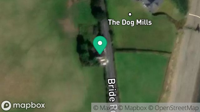 Map showing ROSE COTTAGE, BRIDE ROAD, RAMSEY, ISLE OF MAN, IM7 4AB