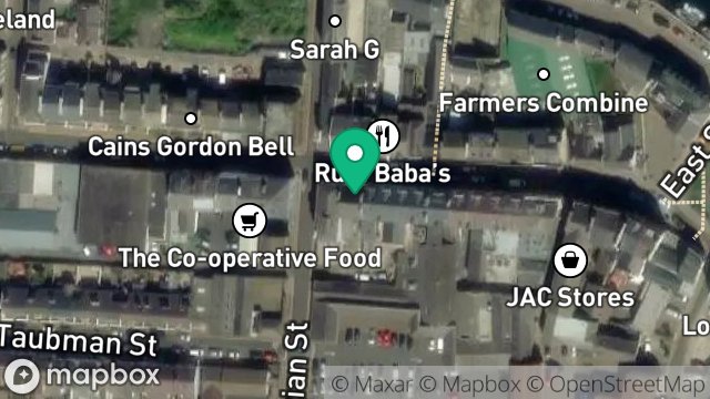 Map showing 69, PARLIAMENT STREET, RAMSEY, ISLE OF MAN, IM8 1AY