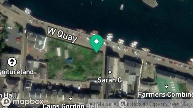 Map showing WAREHOUSE OFFICE & SHOWROOM, 26A, WEST QUAY, RAMSEY, ISLE OF MAN, IM8 1DG