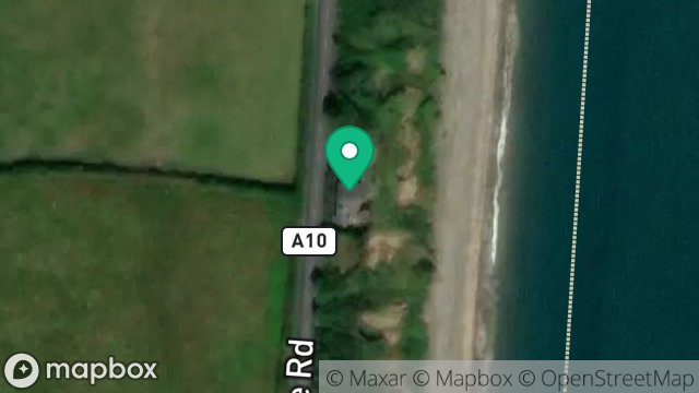 Map showing BALLADOOLE COTTAGE, BRIDE ROAD, RAMSEY, ISLE OF MAN, IM7 4AB