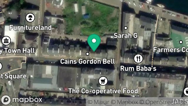 Map showing 3, PARLIAMENT STREET, RAMSEY, ISLE OF MAN, IM8 1AF
