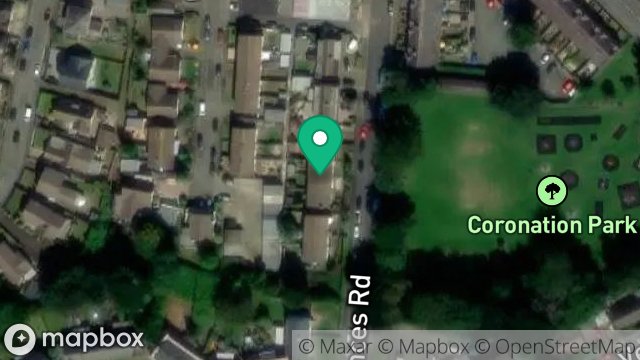 Map showing 17, PRINCES ROAD, RAMSEY, ISLE OF MAN, IM8 2EU