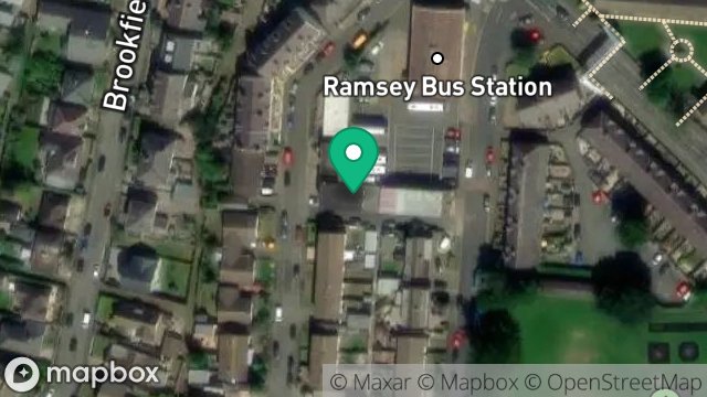 Map showing UNIT 2, CONCORDE HOUSE, WESTBOURNE ROAD, RAMSEY, ISLE OF MAN, IM8 2ER