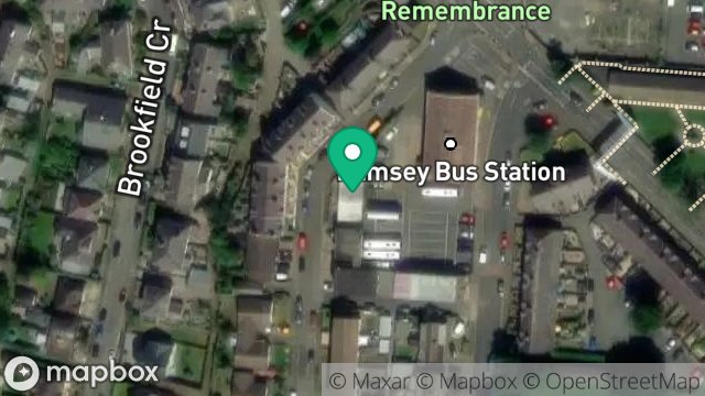Map showing 19, WESTBOURNE ROAD, RAMSEY, ISLE OF MAN, IM8 2ER