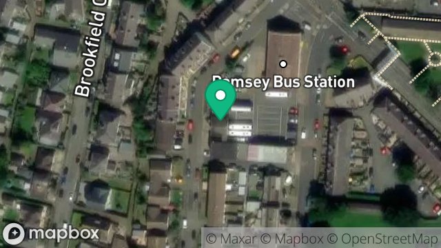 Map showing CONCORDE HOUSE, WESTBOURNE ROAD, RAMSEY, ISLE OF MAN, IM8 2ER