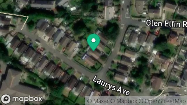 Map showing 30, LAURYS AVENUE, RAMSEY, ISLE OF MAN, IM8 2HE
