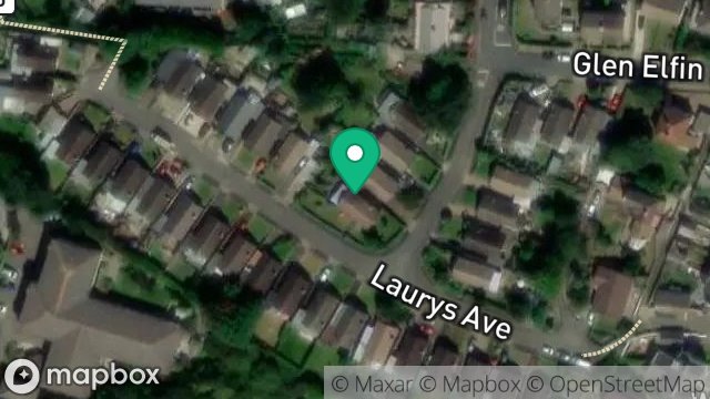 Map showing 29, LAURYS AVENUE, RAMSEY, ISLE OF MAN, IM8 2HE