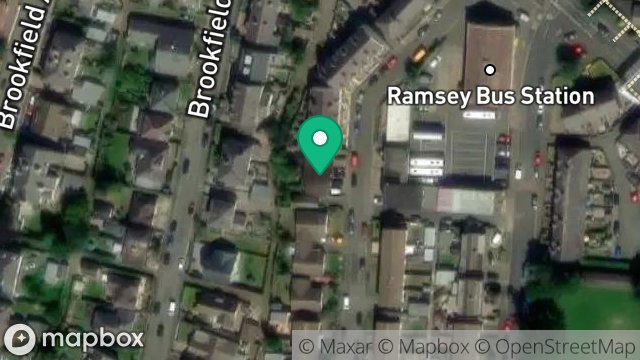 Map showing 26, WESTBOURNE ROAD, RAMSEY, ISLE OF MAN, IM8 2EP