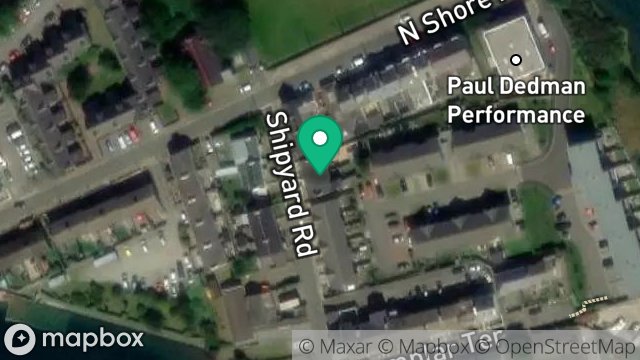Map showing 5, SHIPYARD ROAD, RAMSEY, ISLE OF MAN, IM8 3DN