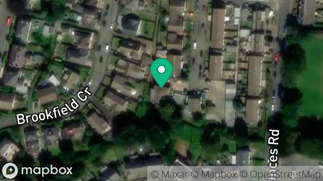 Map showing RUDDER HOUSE, WESTBOURNE CLOSE, RAMSEY, ISLE OF MAN, IM8 2ES