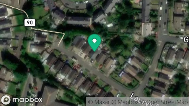 Map showing 26, LAURYS AVENUE, RAMSEY, ISLE OF MAN, IM8 2HE