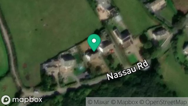 Map showing CRONK GHENNIE, NASSAU ROAD, DOGMILLS, RAMSEY, ISLE OF MAN, IM7 4AQ