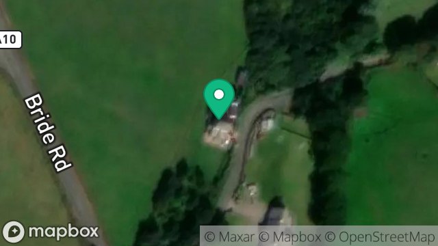 Map showing KIONLOUGH HOUSE, KIONLOUGH LANE, BRIDE, ISLE OF MAN, IM7 4AG