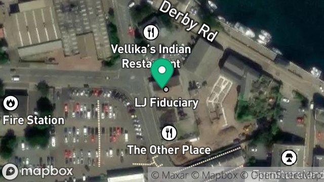 Map showing COMMERCE HOUSE, 1, BOWRING ROAD, RAMSEY, ISLE OF MAN, IM8 2LQ