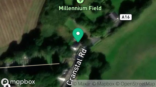 Map showing EASTVIEW, CRANSTAL ROAD, BRIDE, ISLE OF MAN, IM7 4BN