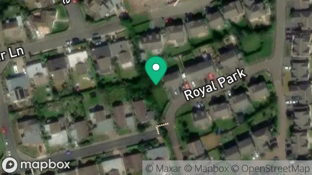 Map showing 17A, ROYAL PARK, RAMSEY, ISLE OF MAN, IM8 3UF