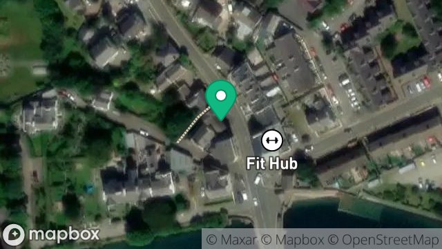 Map showing HARBOUR VIEW, 19, BOWRING ROAD, RAMSEY, ISLE OF MAN, IM8 3EW