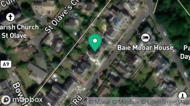 Map showing 6, COBURG ROAD, RAMSEY, ISLE OF MAN, IM8 3EH