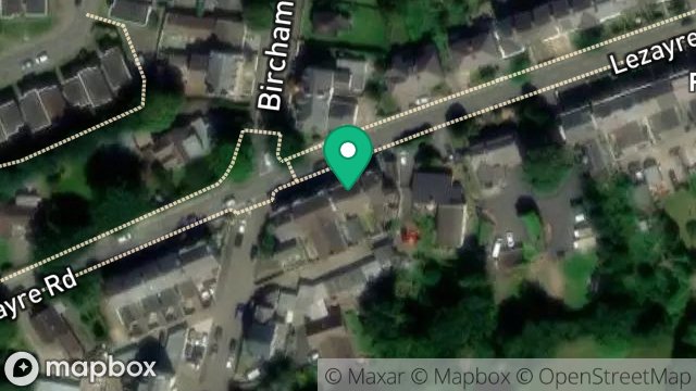 Map showing 2, ALTDALE TERRACE, RAMSEY, ISLE OF MAN, IM8 2LR