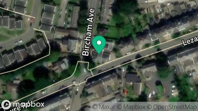 Map showing BIRCHAM HOUSE, BIRCHAM AVENUE, RAMSEY, ISLE OF MAN, IM8 2LY