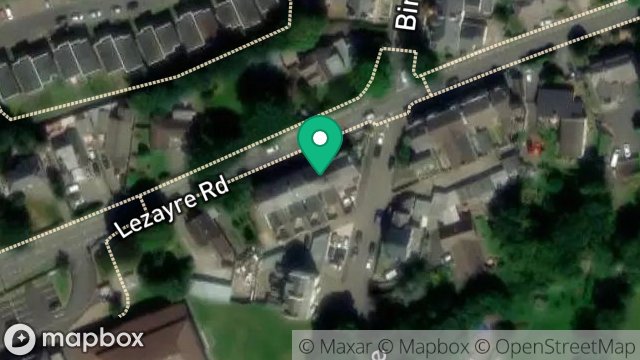 Map showing 1, HESPERA TERRACE, RAMSEY, ISLE OF MAN, IM8 2LX