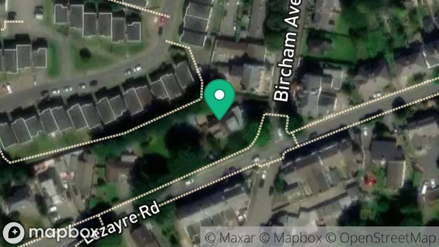 Map showing BONWICK HOUSE, LEZAYRE ROAD, RAMSEY, ISLE OF MAN, IM8 2LU